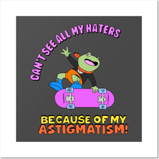 All My Haters Frog Posters and Art